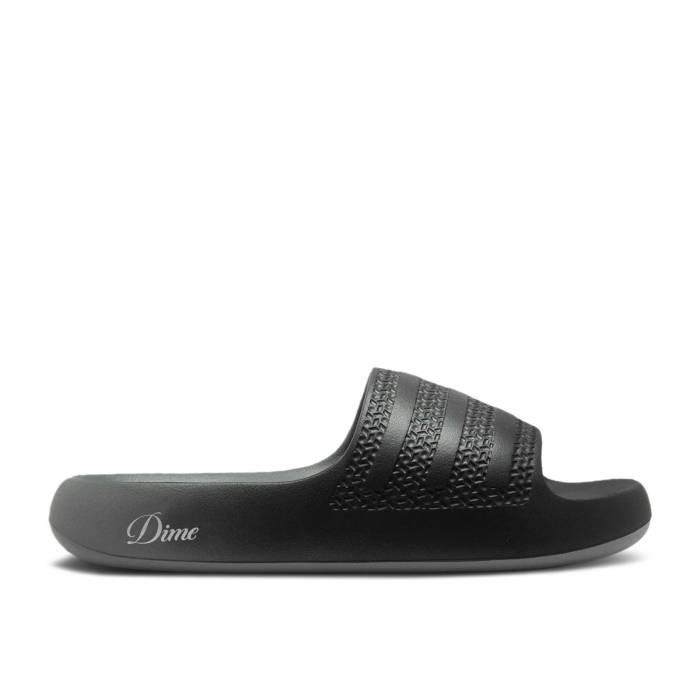 ǥ Adidas  Dime X Wmns Adilette Ayoon Slide 'Black Vista Grey' Wom...