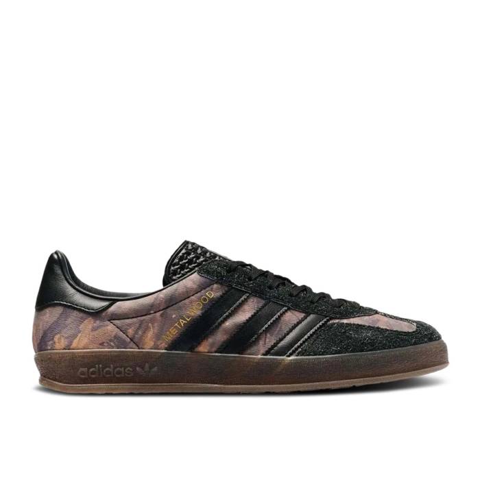 アディダス Adidas 【 Metalwood Studio X Gazelle Indoor 'Real Leaf Camo' Sample Men Cor...