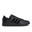 アディダス Adidas 【 Star Wars X Grand Court 'Darth Vader And Storm Troopers - Triple Black' Men Core Black/Core Black/Core Black 】 グランド コート 靴 メンズ靴 スニーカー メンズ コア 黒色 ブラック