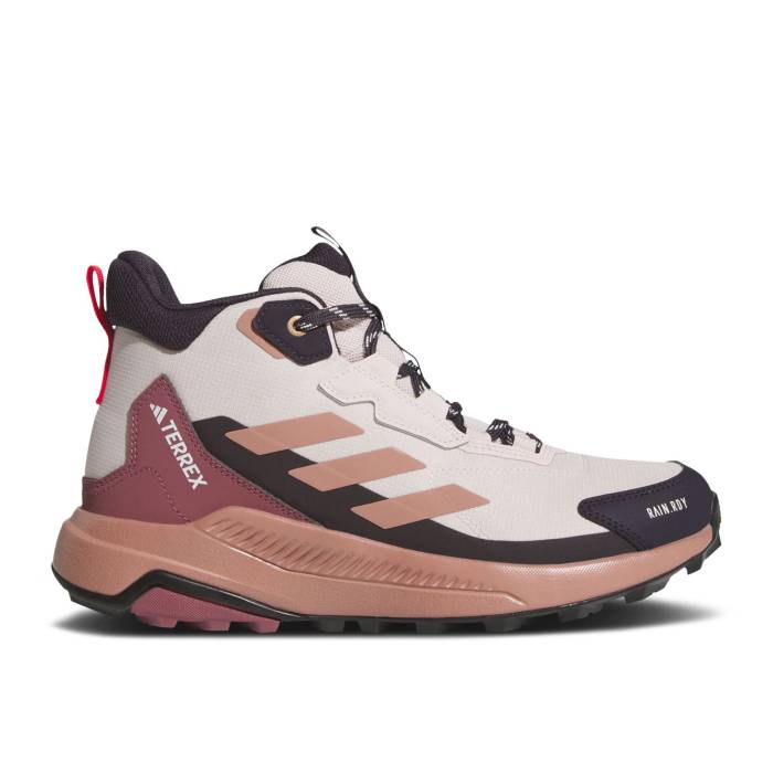 楽天スニケスアディダス Adidas 【 Wmns Terrex Anylander Mid Rain.rdy 'Putty Mauve Warm Clay' Women Putty Mauve/Warm Clay/Pure Ruby 】 ミッド ウォーム 靴 レディース靴 スニーカー レディース ウォーム ピュア