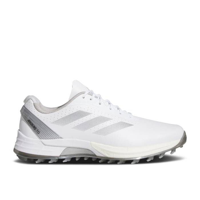 ǥ Adidas  Adizero Zg Spikeless Golf 'White Silver Metallic' Youth...
