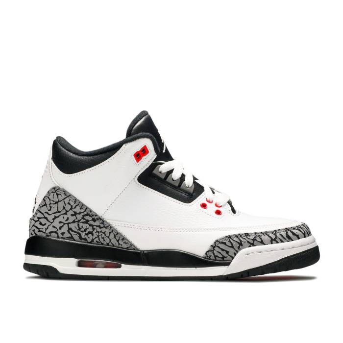 ʥ硼 Air Jordan  Jordan 3 Retro Bg 'Infrared 23' Youth White/B...