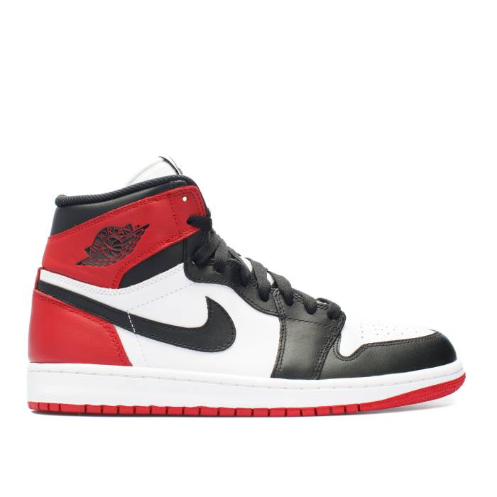 ナイキ　エアジョーダン Air Jordan 【 Jordan 1 Retro High Og 'Black Toe' 2013 Men White/Black/Gym Red 】 レトロ ハイ 靴 メンズ靴 スニーカー メンズ 白色 ホワイト 黒色 ブラック Red 赤・レッド