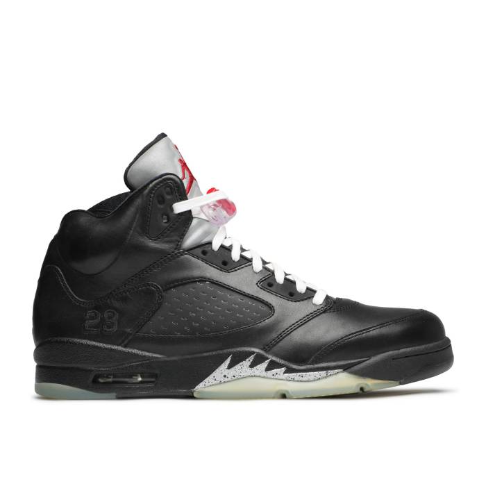 ナイキ　エアジョーダン Air Jordan 【 Jordan 5 Retro Premio 'Bin23' Men Black/Black/Metallic Silver 】 レトロ 靴 メンズ靴 スニーカー メンズ 黒色 ブラック Silver 銀色・シルバー