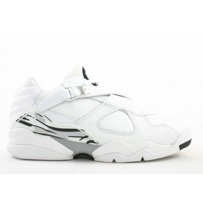 楽天スニケスナイキ　エアジョーダン Air Jordan 【 Jordan 8 Retro Low 'White Metallic Silver' 2003 Men White/Chrome-Silver 】 レトロ 靴 メンズ靴 スニーカー メンズ 白色 ホワイト