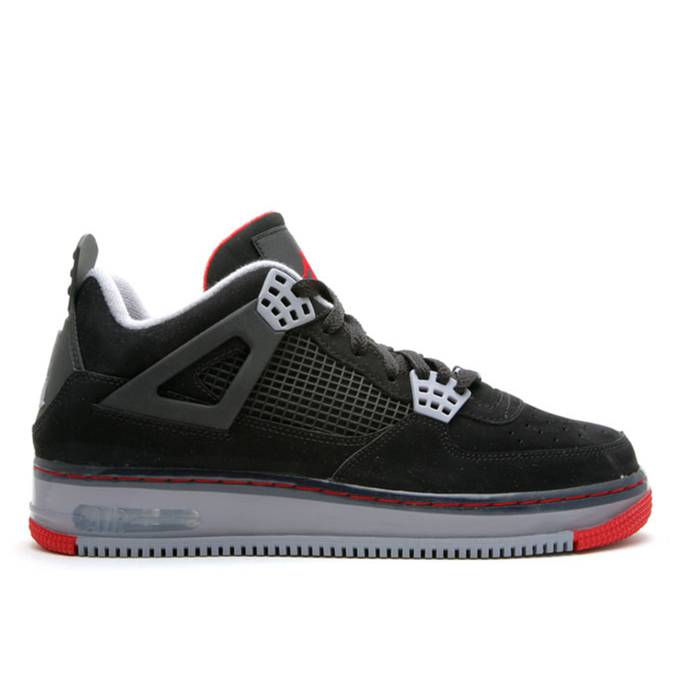 ʥ硼 Air Jordan  Jordan Fusion 4 'Bred' Men Black/Varsity Red/Stealth  ...