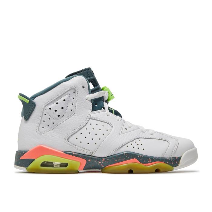 ʥ硼 Air Jordan  Jordan 6 Retro Gs 'Bright Mango' Youth White/...