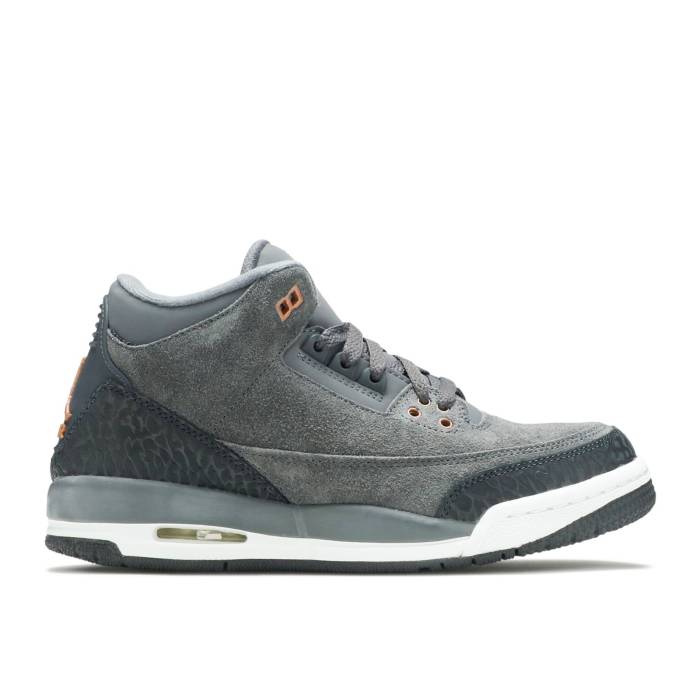 ʥ硼 Air Jordan  Jordan 3 Retro Gs 'Anthracite' Youth Black/An...