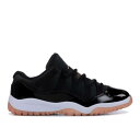 ナイキ エアジョーダン Air Jordan 【 Jordan 11 Retro Low Ps 'Bleached Coral' Youth Black/Bleached Coral-White 】 レトロ キッズ ベビー マタニティ キッズファッション 靴 スニーカー ジュニア キッズ 黒色 ブ