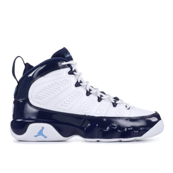 楽天スニケスナイキ　エアジョーダン Air Jordan 【 Jordan 9 Retro Gs 'Unc' Youth White/University Blue-Midnight Navy 】 レトロ キッズ ベビー マタニティ キッズファッション 靴 スニーカー ジュニア キッズ 白色 ホワイト