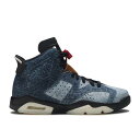 ナイキ エアジョーダン Air Jordan 【 Jordan 6 Retro Gs 'Washed Denim' Youth Washed Denim/Sai...