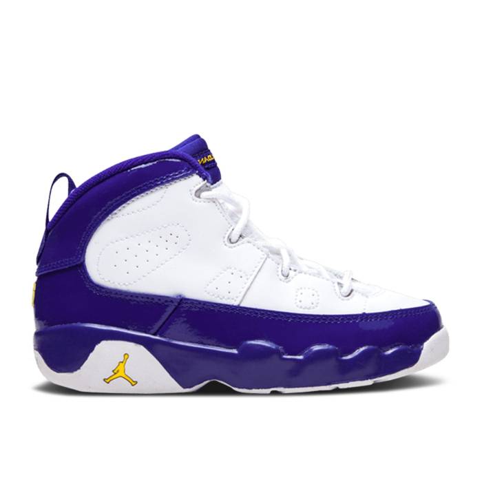 楽天スニケスナイキ　エアジョーダン Air Jordan 【 Jordan 9 Retro Bt 'Kobe' Infant White/Tour Yellow/Concord 】 レトロ キッズ ベビー マタニティ ベビーファッション 靴 スニーカー ベビー 白色 ホワイト yellow 黄色・イ