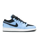 エアジョーダン Air Jordan 【 Jordan 1 Low Gs 'University Blue Black' Youth 】 青色 ブルー キッズ ...