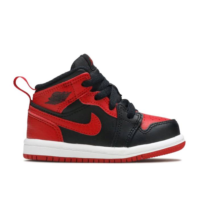 ʥ硼 Air Jordan  Jordan 1 Mid Td 'Banned' Infant Black/Univers...