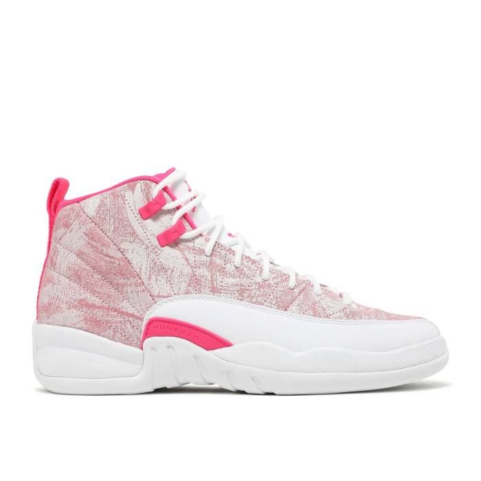 楽天スニケスナイキ　エアジョーダン Air Jordan 【 Jordan 12 Retro Gs 'Arctic Pink' Youth White/Arctic Punch/Hyper Pink 】 レトロ キッズ ベビー マタニティ キッズファッション 靴 スニーカー ジュニア キッズ 白色 ホワイ
