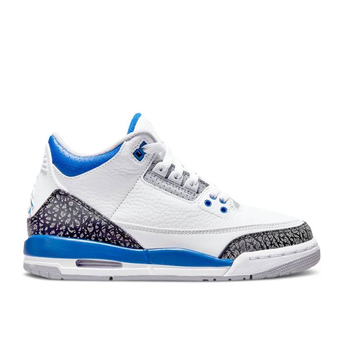 ʥ硼 Air Jordan  Jordan 3 Retro Ps 'Racer Blue' Youth White/Bl...