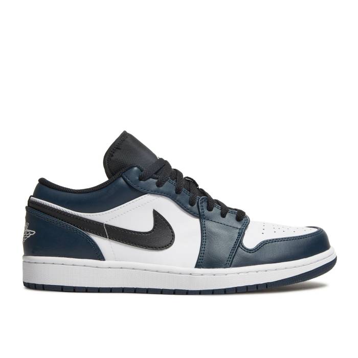 楽天スニケスナイキ　エアジョーダン Air Jordan 【 Jordan 1 Low 'Dark Teal' Men Armory Navy/White/Black 】 靴 メンズ靴 スニーカー メンズ 紺色 ネイビー 白色 ホワイト 黒色 ブラック