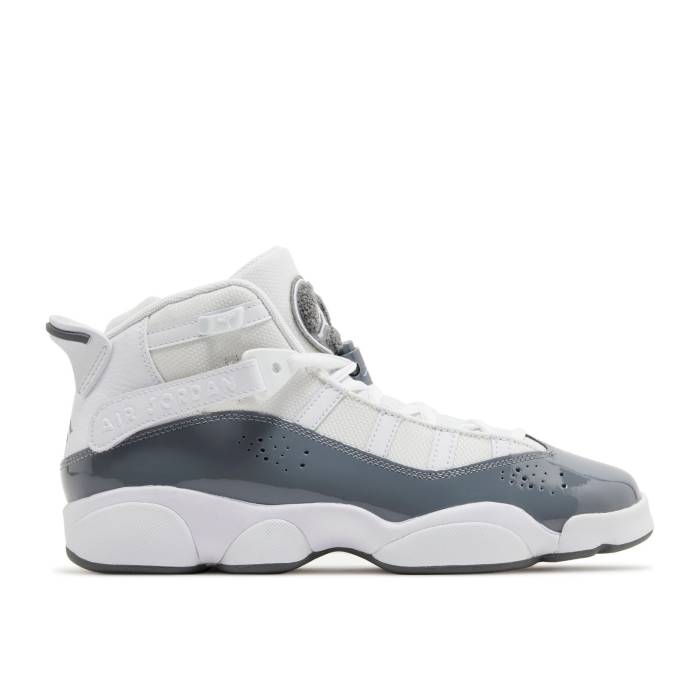 ʥ硼 Air Jordan  Jordan 6 Rings Gs 'White Cool Grey' Youth Whi...