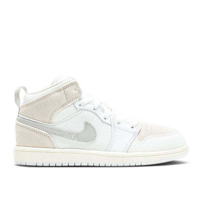ʥ硼 Air Jordan  Jordan 1 Mid Se Craft Ps 'Inside Out - White ...