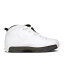 ナイキ エアジョーダン Air Jordan 【 Jordan 18.5 Og Gs 'White Black Chrome' Youth White/Black/Ch..