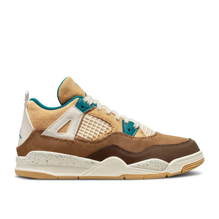 ʥ硼 Air Jordan  Jordan 4 Retro Ps 'Cacao Wow' Youth Cacao Wow...