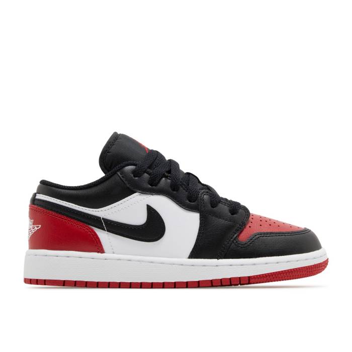 ʥ硼 Air Jordan  Jordan 1 Low Alt Td 'Bred Toe 2.0' Infant Whi...