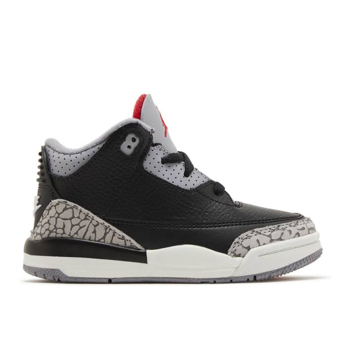 ʥ硼 Air Jordan  Jordan 3 Retro Og Td 'Black Cement' 2024 Infa...