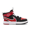 エアジョーダン Air Jordan 【 Jordan 1 Mid Rm Easyon Ps 'Bred' Youth 】 ミッド キッズ ベビー マタニティ キッズファッション 靴 スニーカー ジュニア キッズ(4)