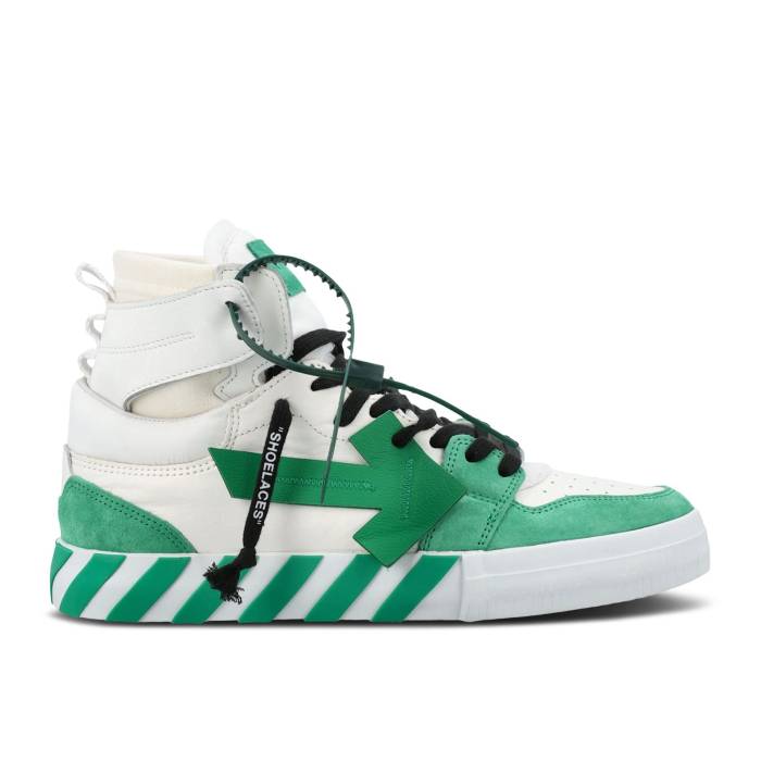 ���եۥ磻�� Off-White �� Vulc Sneaker High 'White Green Black' Men White/Green �� �� ���ˡ�...