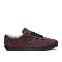 ヴァンズ Vans 【 Sport Low 'Port Black' Men Port/Black 】 靴 メンズ靴 スニーカー メンズ 黒色 ブラック