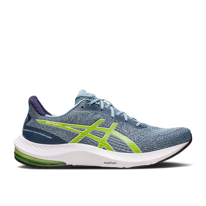 å Asics  Gel Pulse 14 'Light Steel Lime Zest' Men Light Steel/Lime Zest  S...
