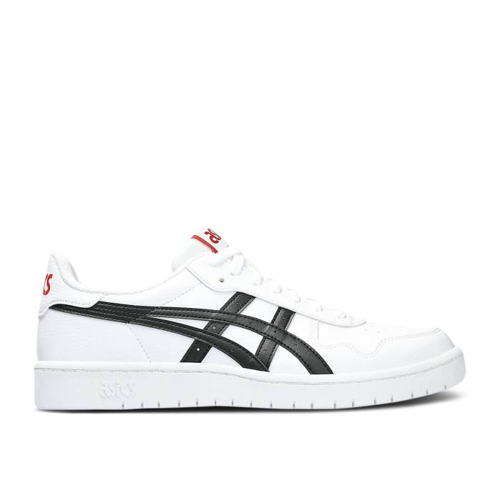 アシックス Asics 【 Japan S 'White Black Red' Men White/Black 】 黒色 ブラック 靴 メンズ靴 スニーカー メンズ 白色 ホワイト 黒色 ブラック