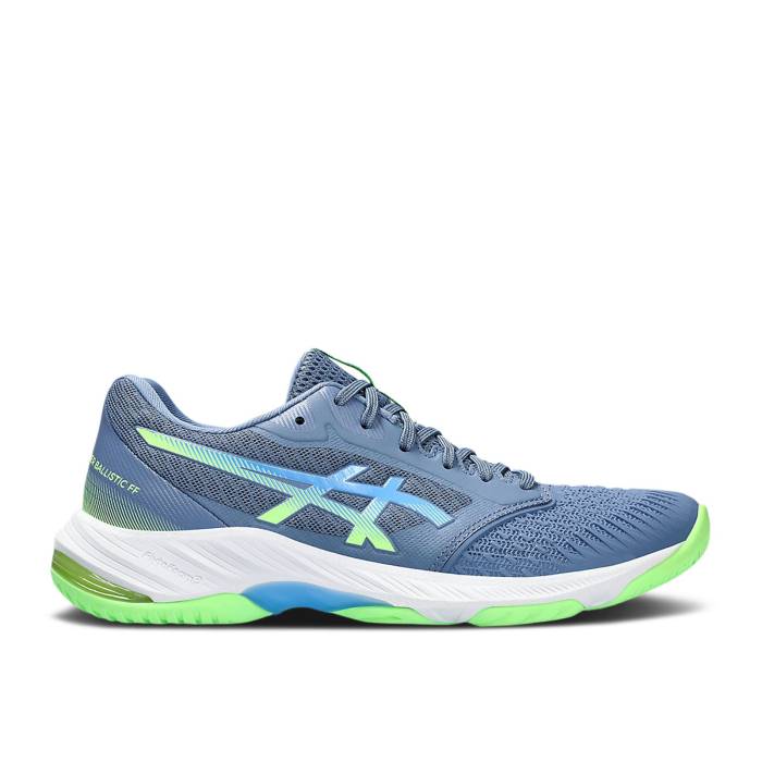アシックス Asics 【 Netburner Ballistic Ff 3 'Denim Blue Lime' Men Denim Blue/Waterscape 】 青色 ブルー 靴 メンズ靴 スニーカー メンズ デニム 青色 ブルー