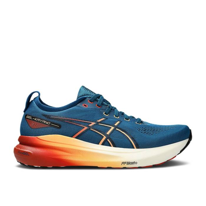 アシックス Asics 【 Gel Kayano 31 'Rich Navy Spice Latte' Men Rich Navy/Spice Latte 】 紺色 ネイビー 靴 メンズ靴 スニーカー メンズ 紺色 ネイビー