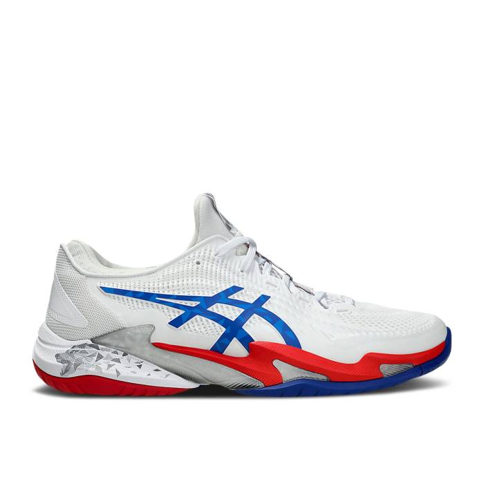 アシックス Asics 【 Court Ff 3 Novak 'Paris' Men White/Asics Blue 】 コート 靴 メンズ靴 スニーカー メ...