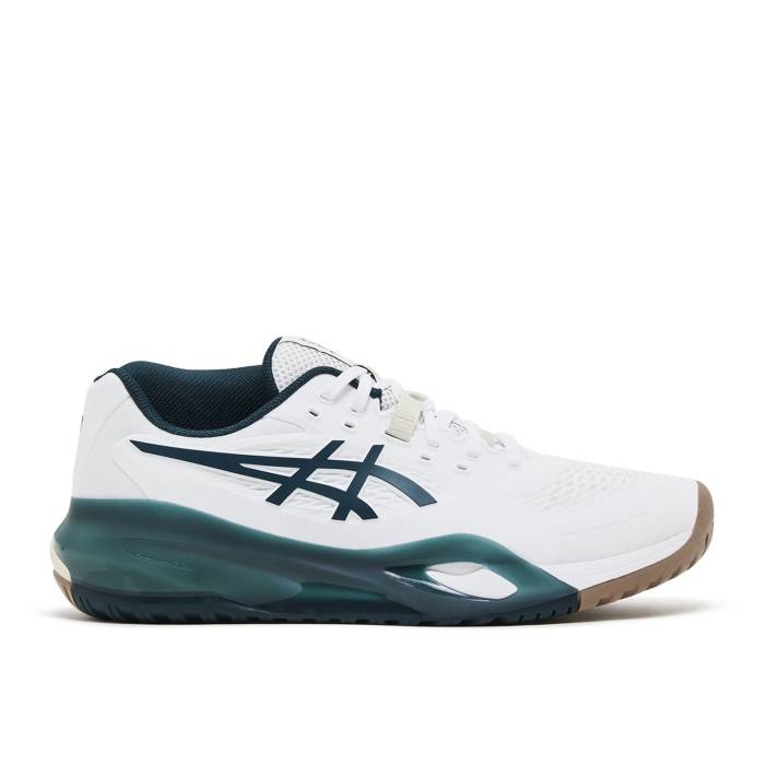 アシックス Asics 【 Gel Resolution X 'White Saxon Green' Men White/Saxon Green 】 靴 メンズ靴 スニーカー メンズ 白色 ホワイト green 緑・グリーン