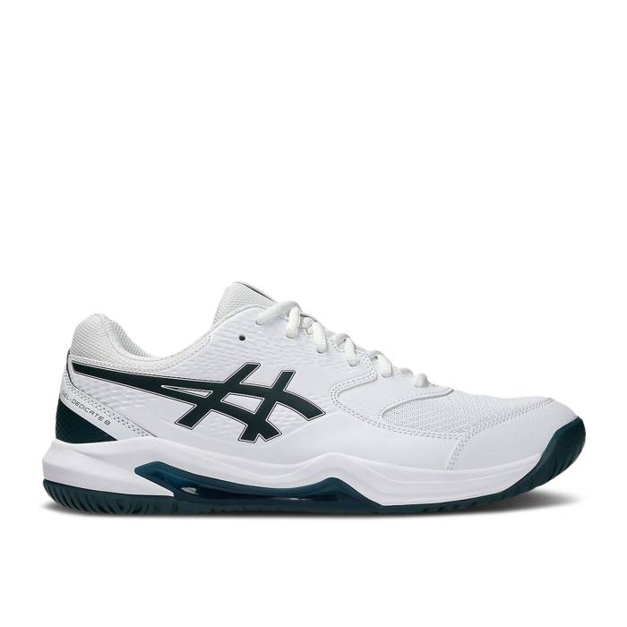 アシックス Asics 【 Gel Dedicate 8 Wide 'White Saxon Green' Men White/Saxon Green 】 靴 メンズ靴 スニーカー メンズ 白色 ホワイト green 緑・グリーン