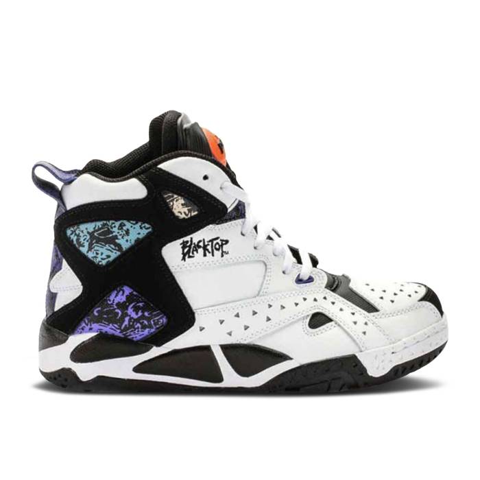 ꡼ܥå Reebok  Blacktop Battleground J 'White' Youth White/Black/Beaco...
