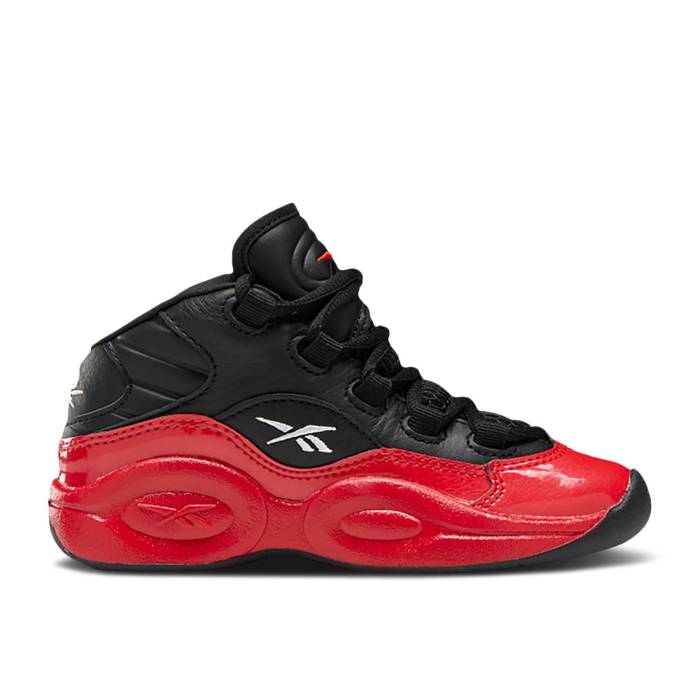 ꡼ܥå Reebok  Question Mid Ps 'Street Sleigh' Youth Black/Vector Red/...