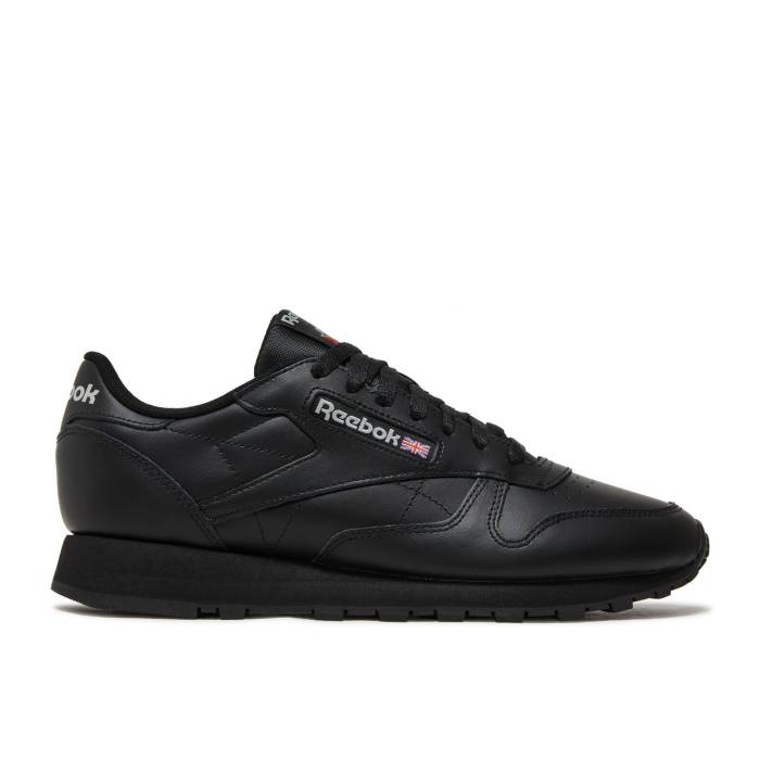 リーボック Reebok 【 Classic Leather 'Core Black' Men Core Black/Core Black/Pure Grey 5 】 クラシック レザー 靴 メンズ靴 スニーカー メンズ コア 黒色 ブラック ピュア 灰色 グレー