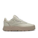 リーボック Reebok 【 Wmns Club C Double Geo 'Stucco' Women Stucco/Stucco/Modern Beige 】 クラブ 靴 レディース靴 スニーカー レディース モダン ベージュ