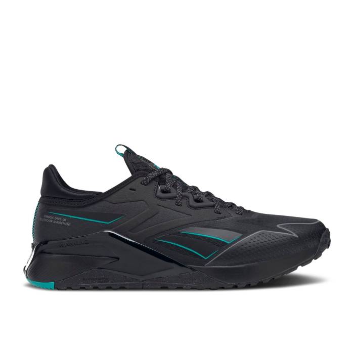 リーボック Reebok 【 Nano X2 Tr Adventure 'Black Classic Teal' Men Core Black/Classic Teal/Pure Grey 】 ナノ クラシック 靴 メンズ靴 スニーカー メンズ コア 黒色 ブラック クラシック ピュア 灰色 グレー