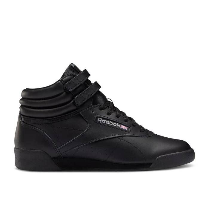 ꡼ܥå Reebok  Freestyle High Big Kid 'Black Pure Grey' Youth Core Bla...
