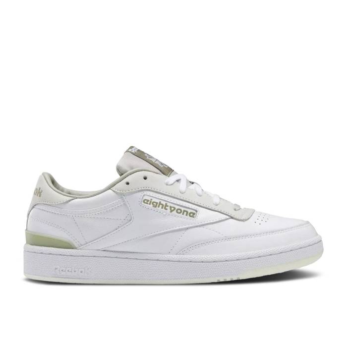 リーボック Reebok 【 Kohei Okita X Club C 85 'Eightyone - White Sand' Men White/Sand Stone/Khaki 】 クラブ 白色 ホワイト 靴 メンズ靴 スニーカー メンズ 白色 ホワイト 砂色・サンド カーキ