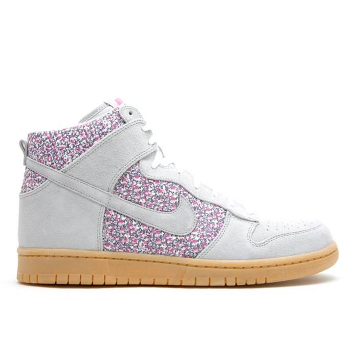 ʥ Nike  W's Dunk High Premium Women Logan Berry/Medium Grey-White ...