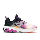 ナイキ Nike 【 React Presto Premium 'Galaxy' Men Black/Court Purple/Blue Fury/Total ...