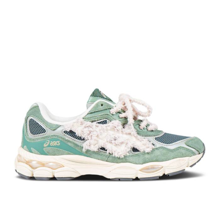 アシックス Asics 【 Sneakmart X Stan Birch X Gel Nyc 'Obi' Men Ivy/Smoke Grey 】 靴 メンズ靴 スニーカー メンズ 灰色 グレー