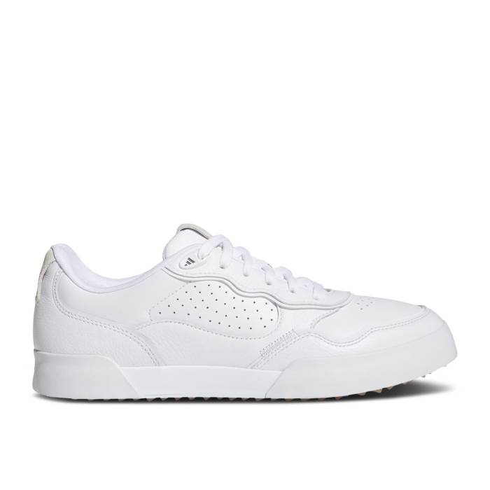 アディダス Adidas 【 Retrocross 25 Spikeless Golf 'White' Men Cloud White/Grey Six/Gum 】 golf ゴルフ 靴 メンズ靴 その他 メンズ 白色 ホワイト 灰色 グレー