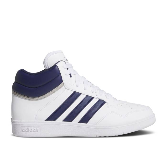 ǥ Adidas  Hoops 4.0 Mid 'White Dark Blue' Men Cloud White/Dark Bl...