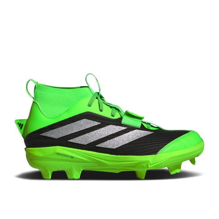 ǥ Adidas  Adizero Edge+ 'Solar Green Silver Metallic Black' Men T...